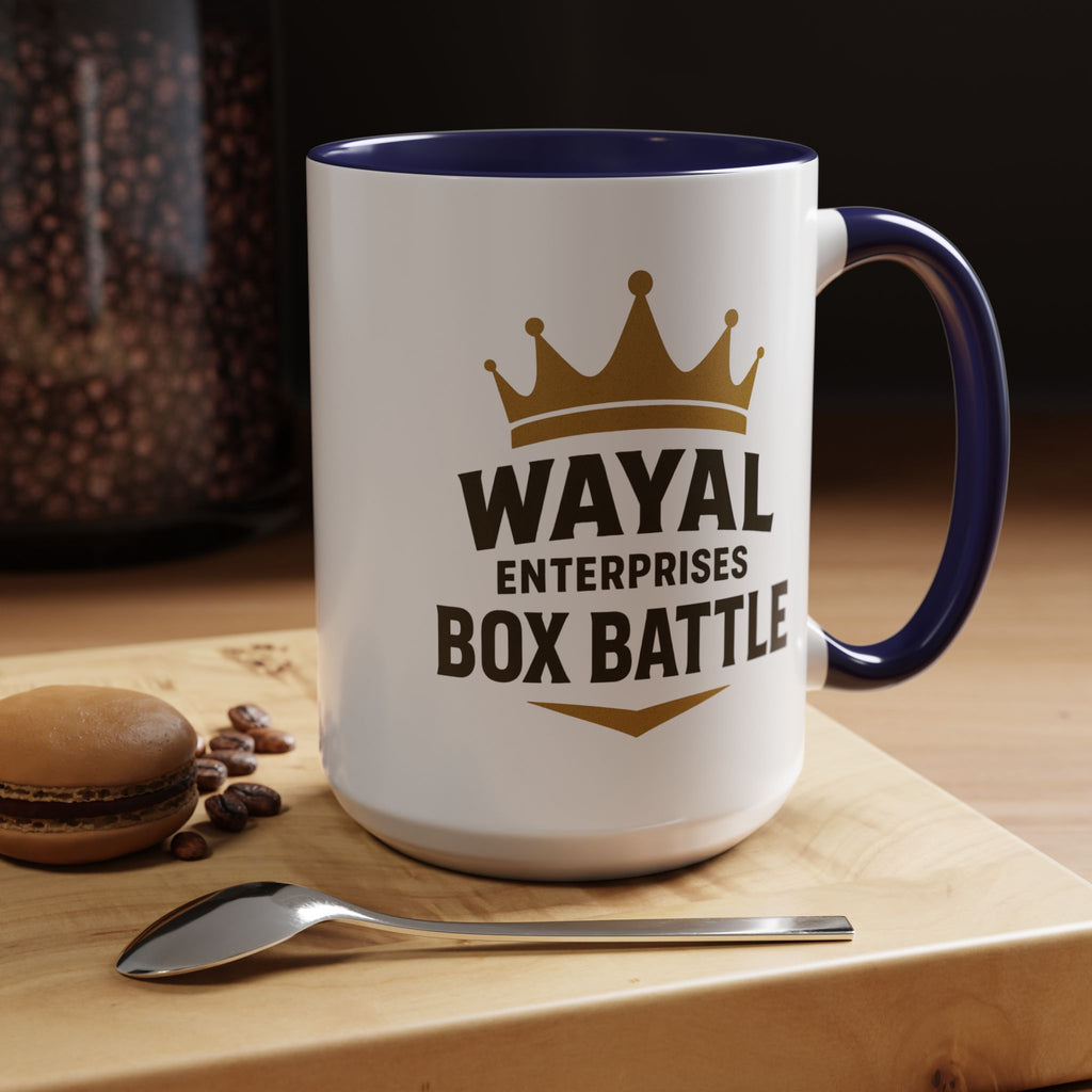 Custom Box Battle Coffee Mug - Unique Gift for Competitors