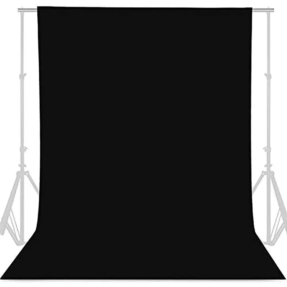 Photography Background Backdrop Cloth Smooth Green White Black Pure Cotton Chromakey Screen Photo Studio Live Streaming - Wayal Store
