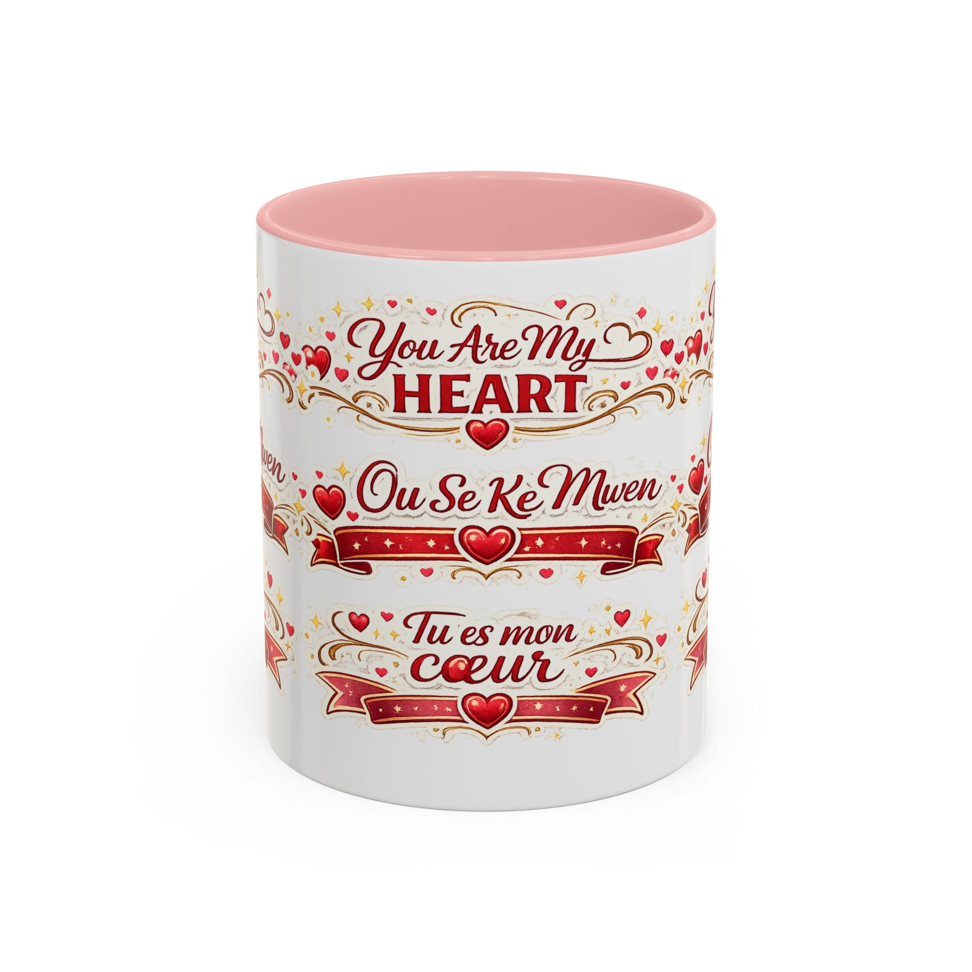 You Are My Heart Accent Coffee Mug – Multilingual Love Gift (11/15oz) - Wayal Store