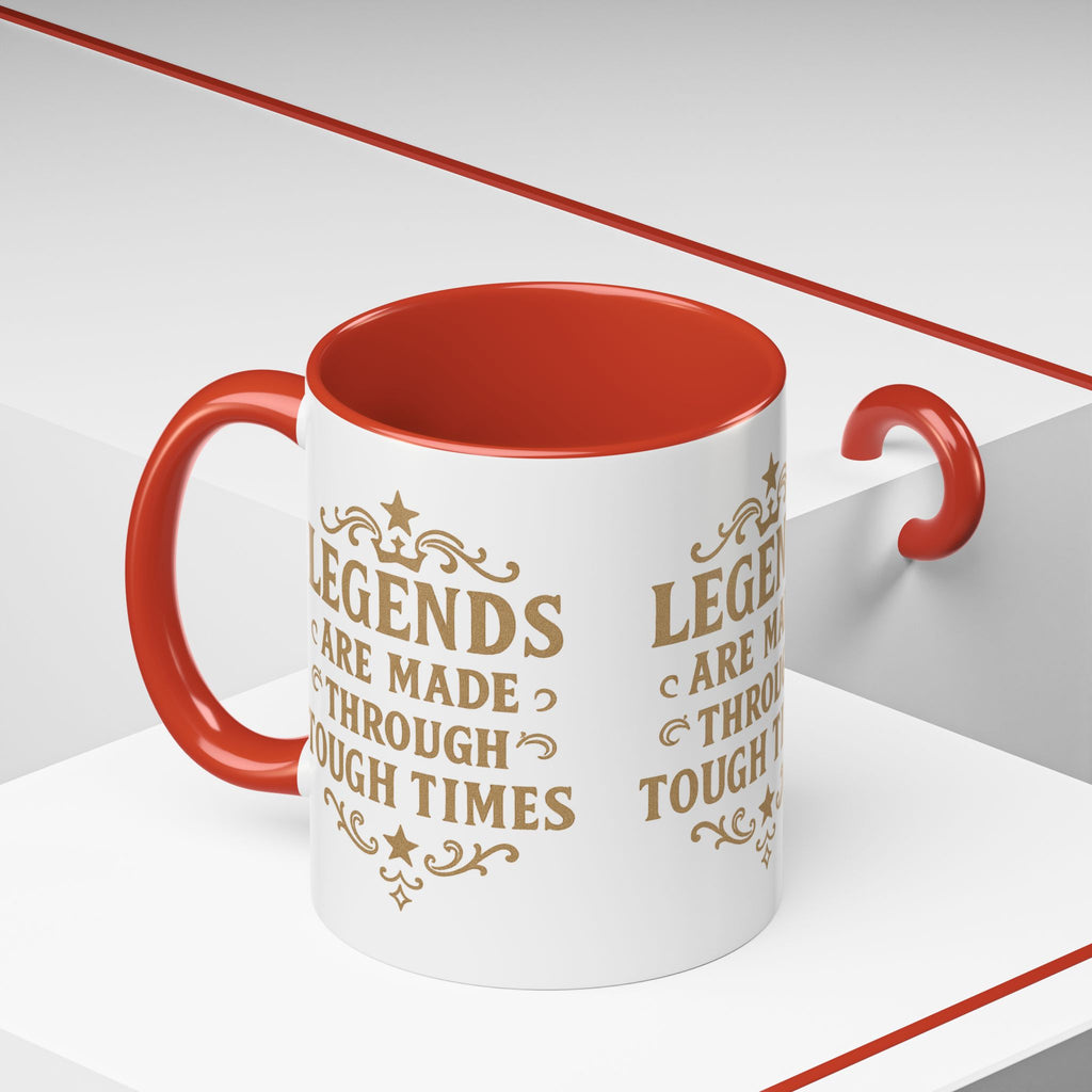 Legends Coffee Mug - Inspirational Drinkware, Gift for Motivational Quotes, Unique Housewarming, Cool Office Mug, 11oz & 15oz - Wayal Store