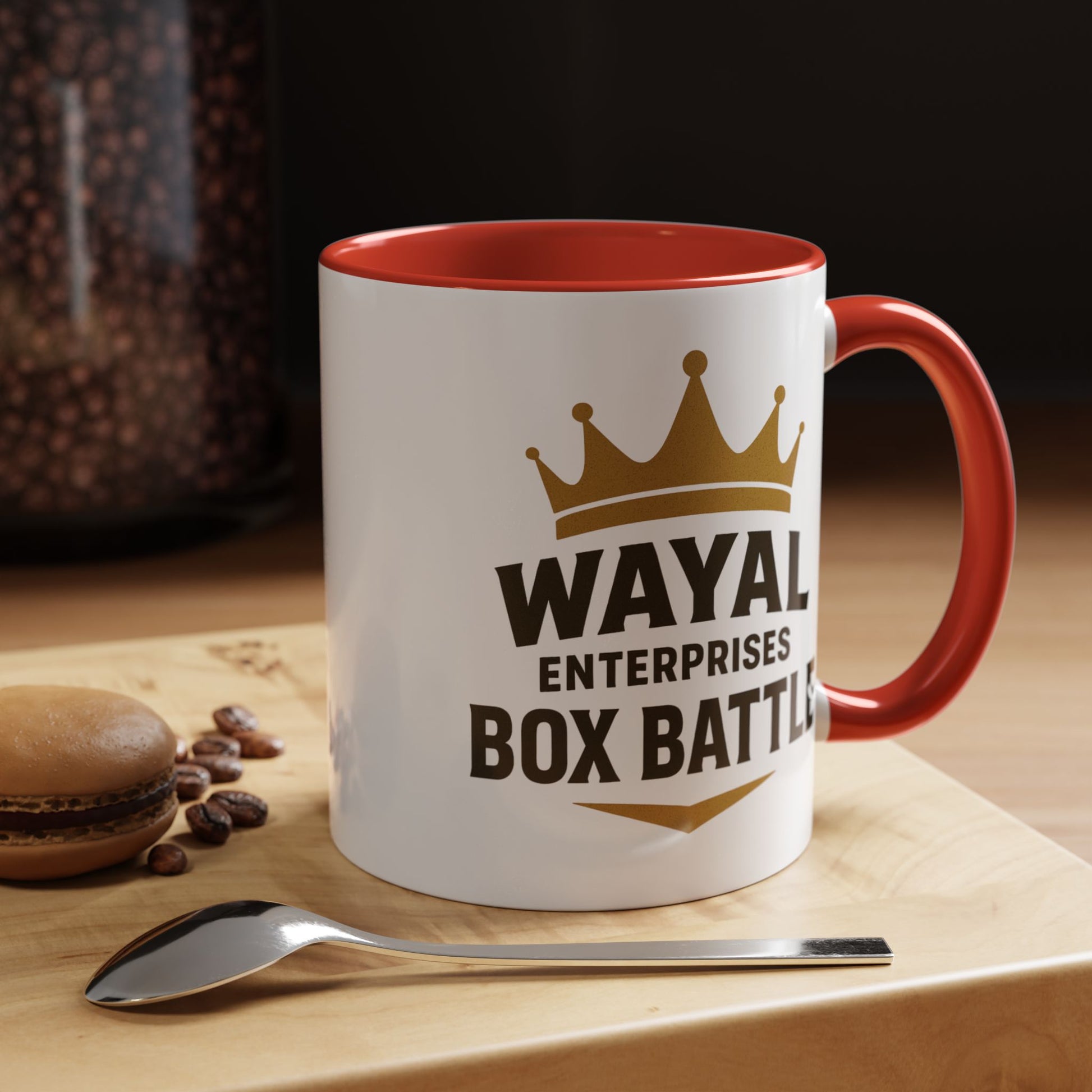 Custom Box Battle Coffee Mug - Unique Gift for Competitors