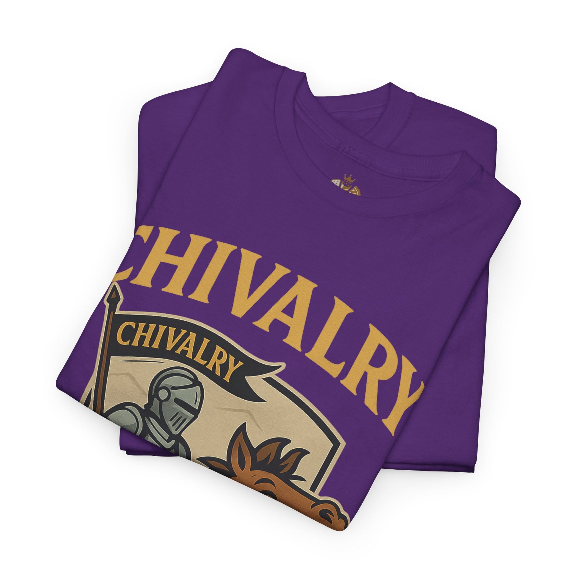 Chivalry-Themed Unisex Heavy Cotton Tee, Knight Shirt, Medieval Fan Apparel, Funny Gift, Renaissance Festival Clothing - Wayal Store