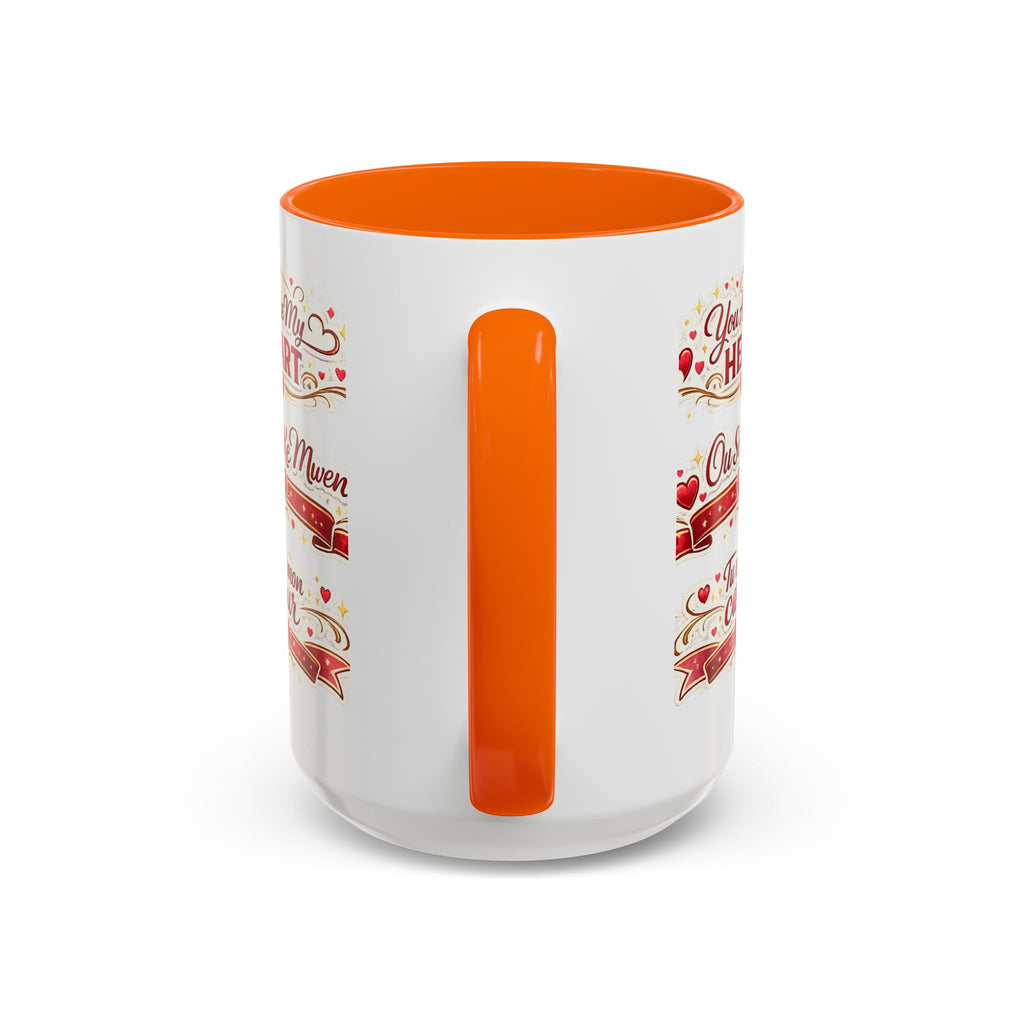 You Are My Heart Accent Coffee Mug – Multilingual Love Gift (11/15oz) - Wayal Store