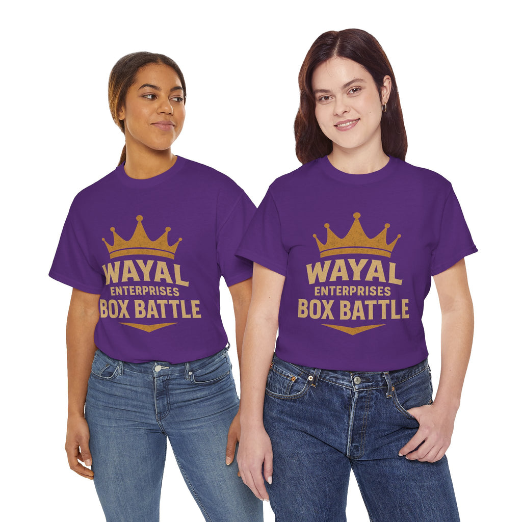 Wayal Enterprises Box Battle Unisex Heavy Cotton Tee