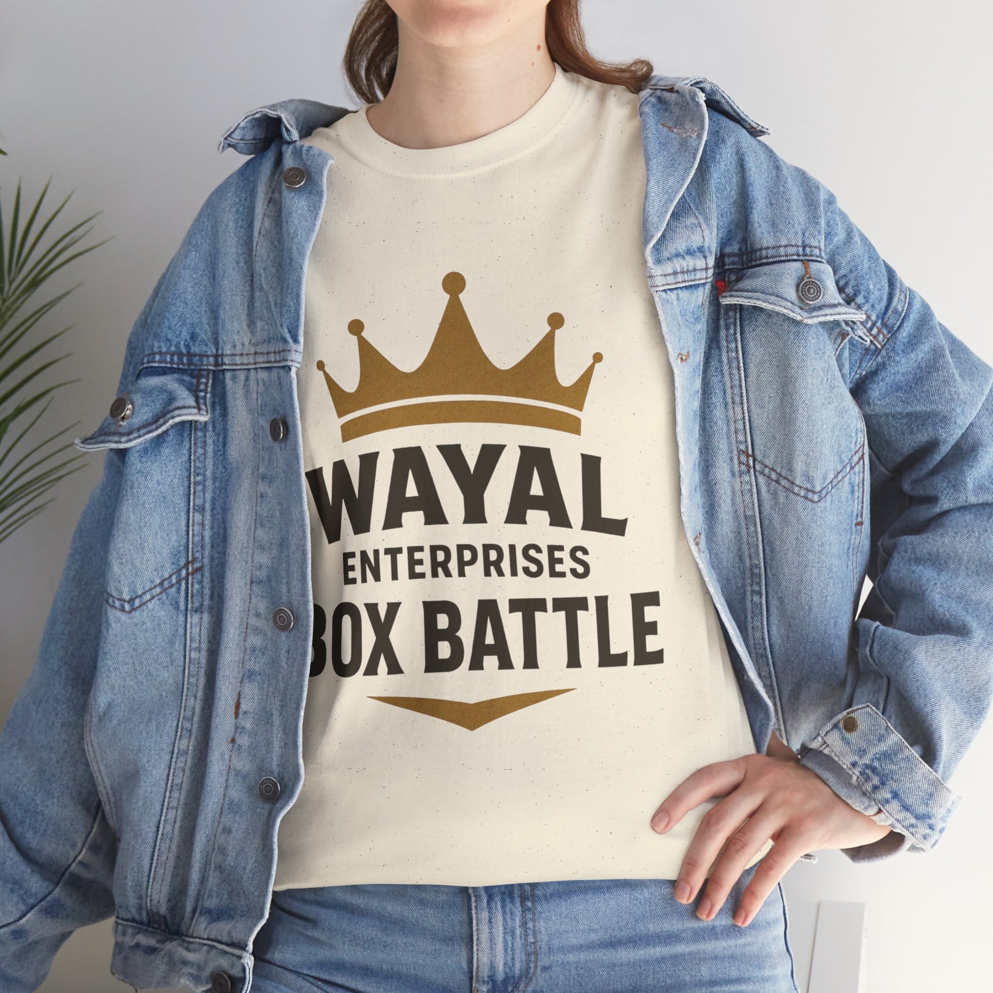 Wayal Enterprises Box Battle Unisex Heavy Cotton Tee