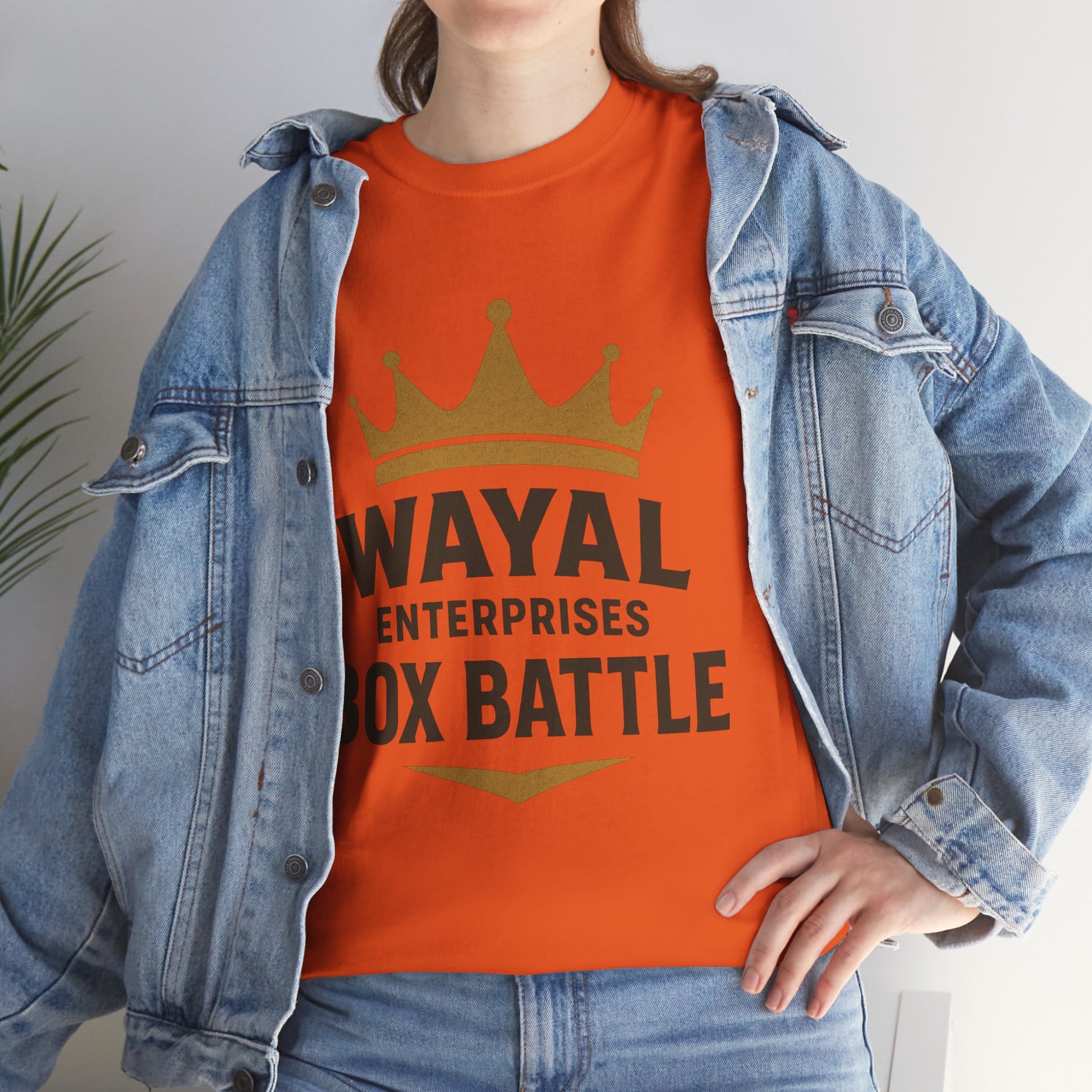 Wayal Enterprises Box Battle Unisex Heavy Cotton Tee