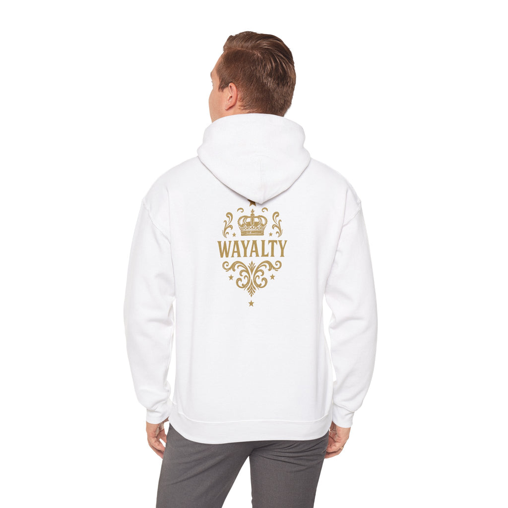 Crown Logo Unisex Hoodie, Cozy Streetwear, Gift for Him/Her, Casual Outfit, Comfortable Layering - Wayal Store