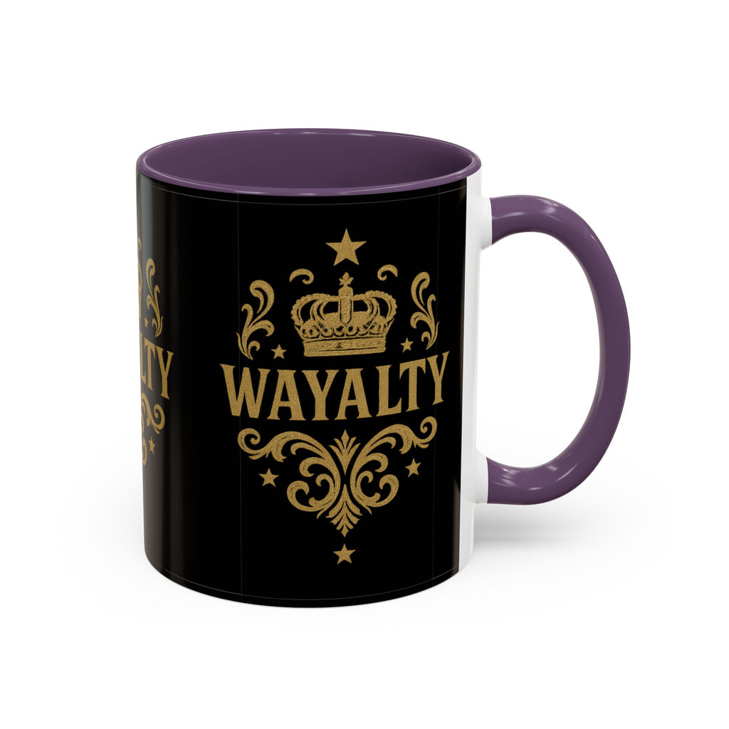 Wayalty-Themed Accent Coffee Mug - Elegant Drinkware for Confidence & Celebration | Perfect Gift for Coffee Lovers, Birthdays, [...] - Wayal Store