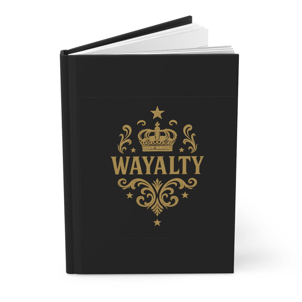 Elegant Hardcover Journal - Wayalty, Royalty Gift, Inspirational Notebook, Luxury Writing, Personalized Planner - Wayal Store