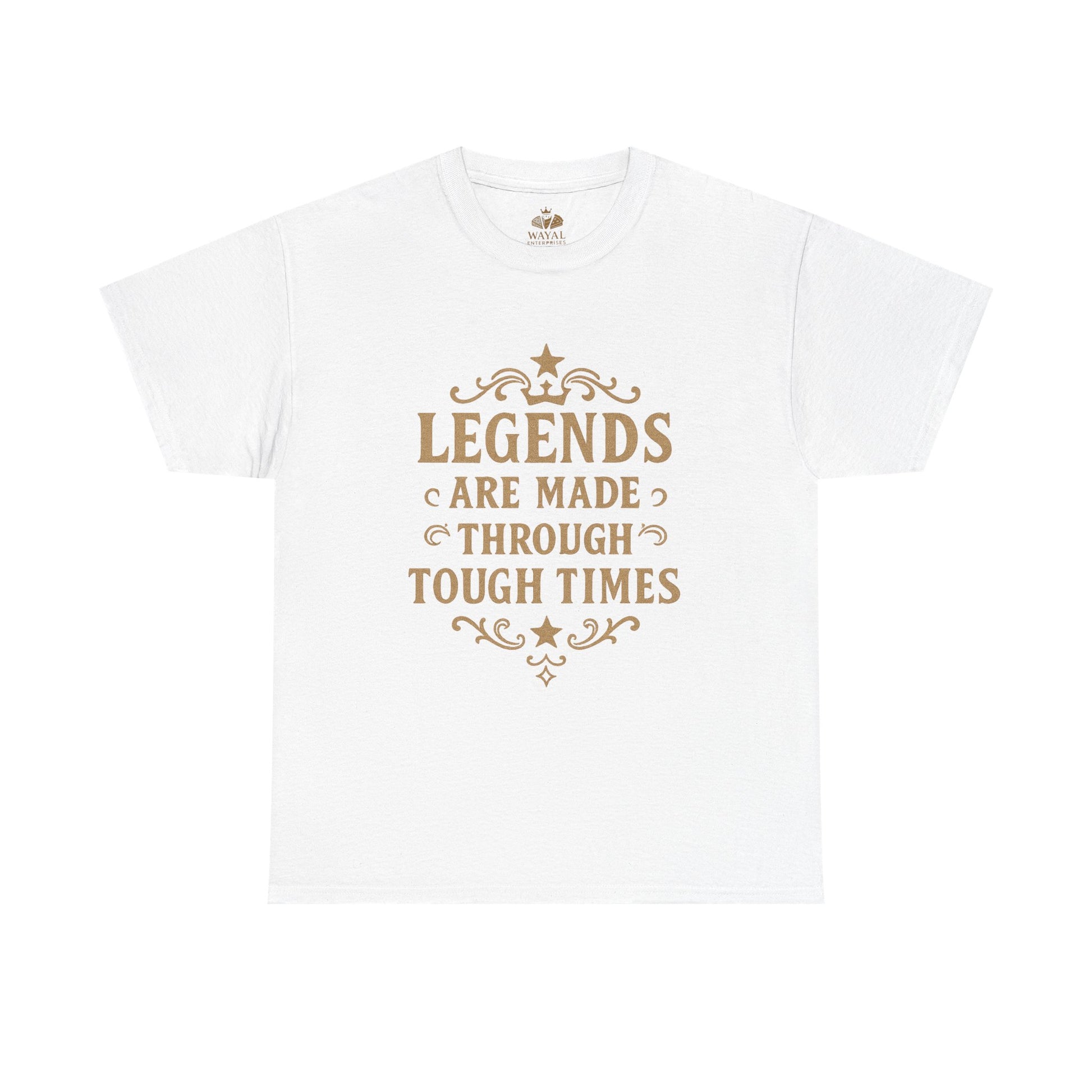 Inspirational Legends Tee, Legend T-Shirt, Motivational Cotton Shirt, Unisex Graphic Tee, Gift for Tough Times, Statement Tee - Wayal Store