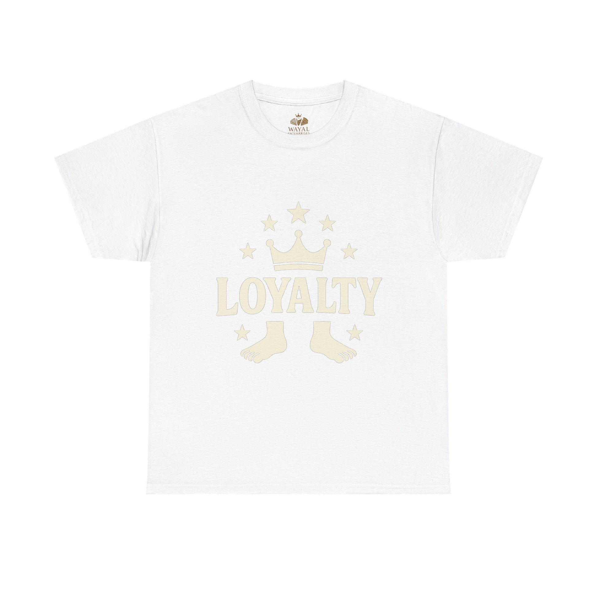Loyalty Unisex Heavy Cotton Tee, Casual Tee, Streetwear Shirt, Gift for Friends, Everyday Wear, Graphic Tee - Wayal Store