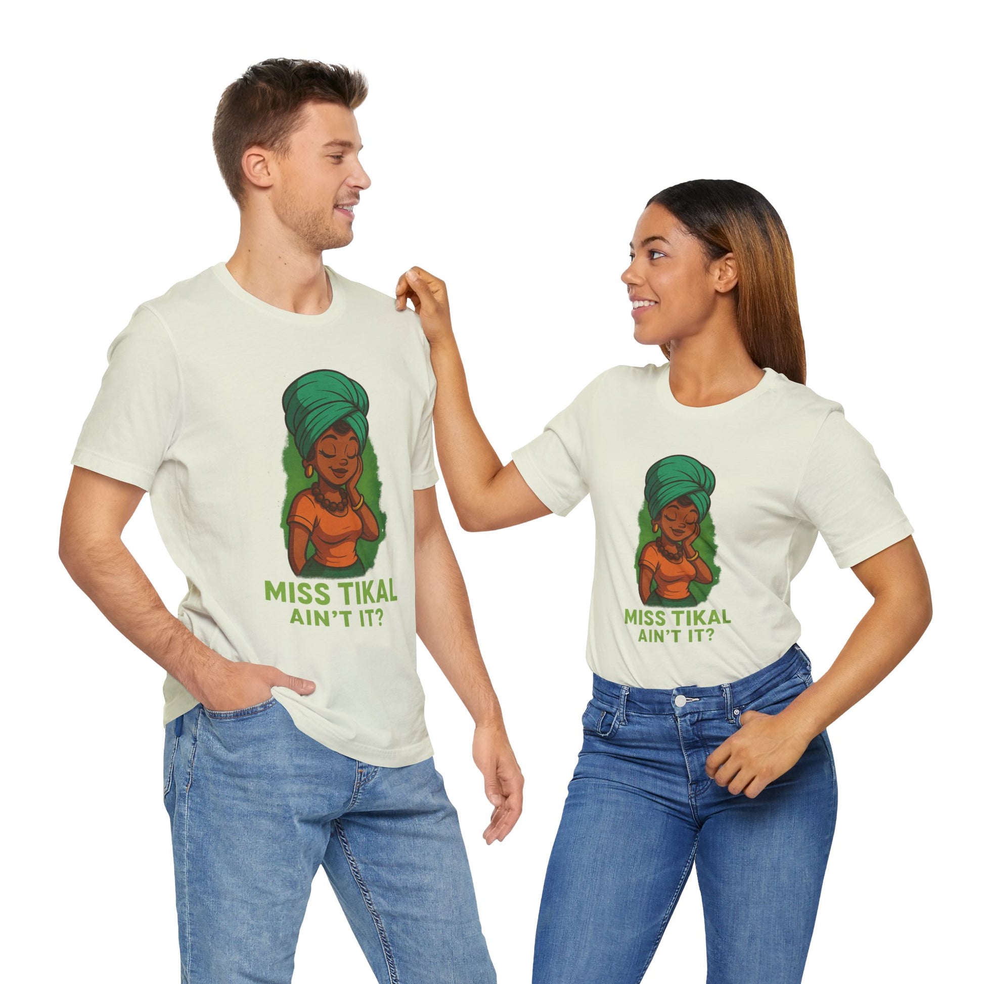 Miss Tikal Ain't It? Unisex Jersey Tee, Graphic Tee, Casual Wear, Gift for Her, Funny T-Shirt, Summer Fashion, Birthday Gift - Wayal Store