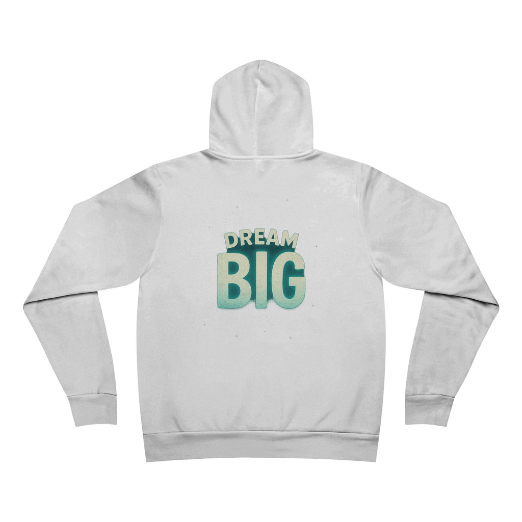 Dream Big Unisex Pullover Hoodie - Cozy Inspirational Sweatshirt - Wayal Store