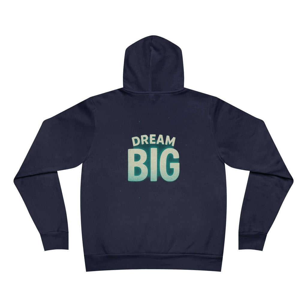 Dream Big Unisex Pullover Hoodie - Cozy Inspirational Sweatshirt - Wayal Store