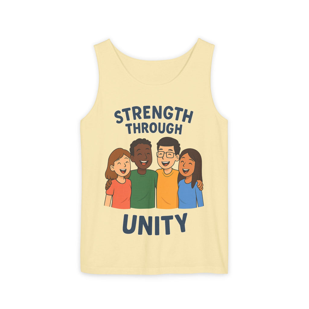 Unity Graphic Tank Top for Every Occasion, Inclusive Apparel, Strength in Unity, Casual Summer Wear, Perfect Gift for Friends - Wayal Store