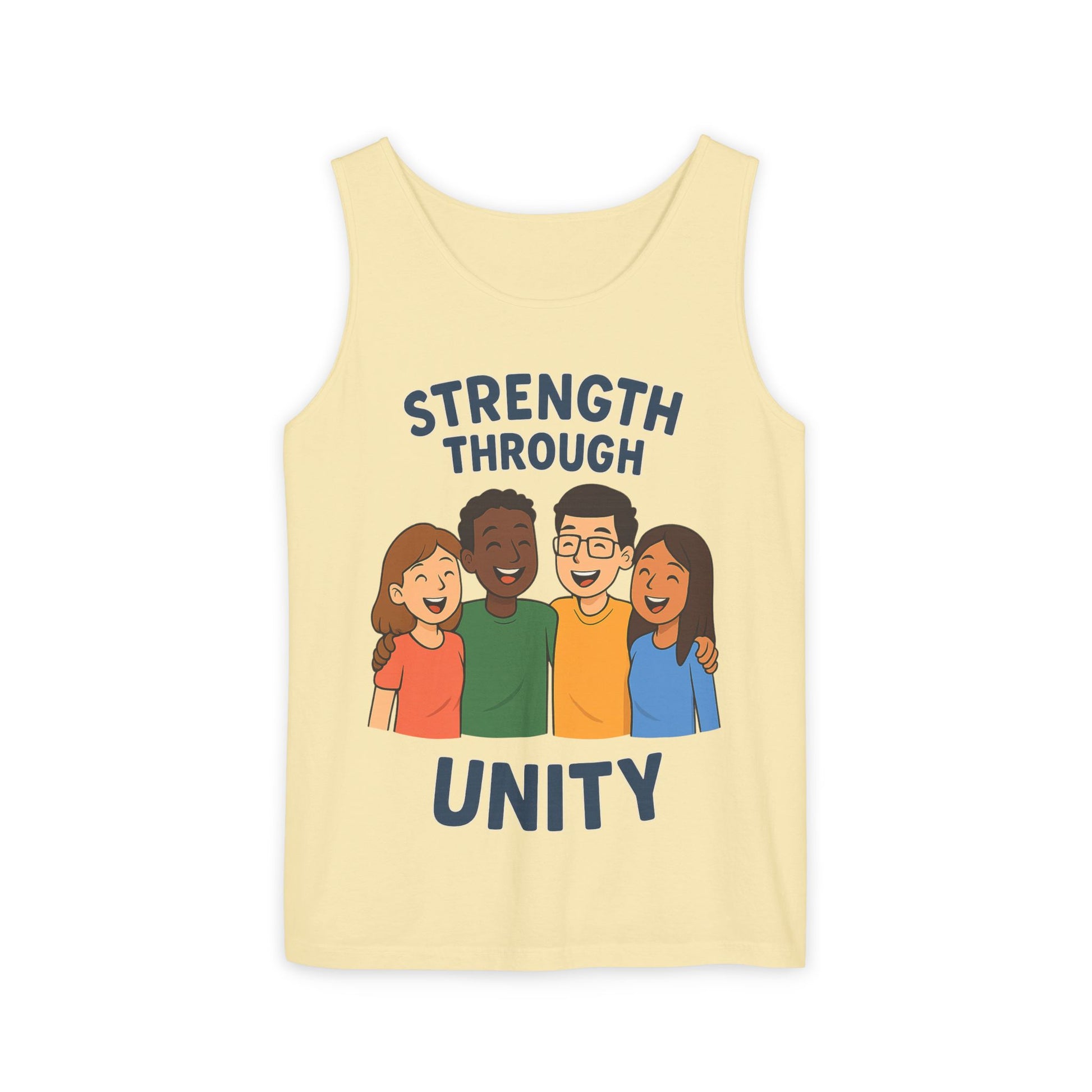Unity Graphic Tank Top for Every Occasion, Inclusive Apparel, Strength in Unity, Casual Summer Wear, Perfect Gift for Friends - Wayal Store