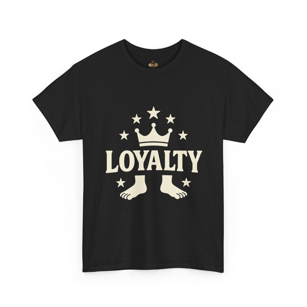 Loyalty Unisex Heavy Cotton Tee, Casual Tee, Streetwear Shirt, Gift for Friends, Everyday Wear, Graphic Tee - Wayal Store