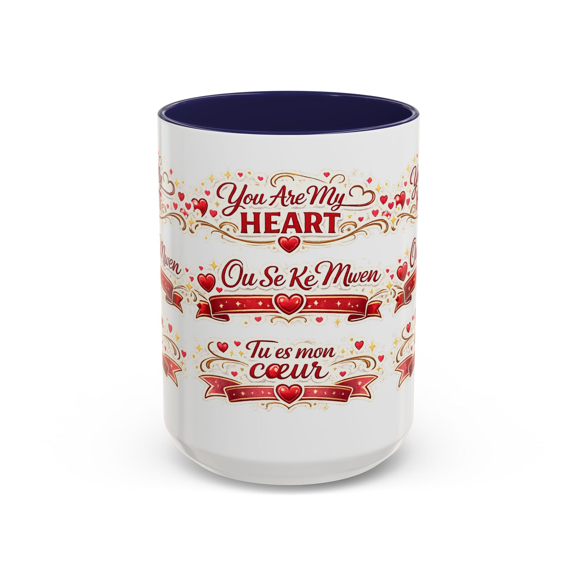 You Are My Heart Accent Coffee Mug – Multilingual Love Gift (11/15oz) - Wayal Store
