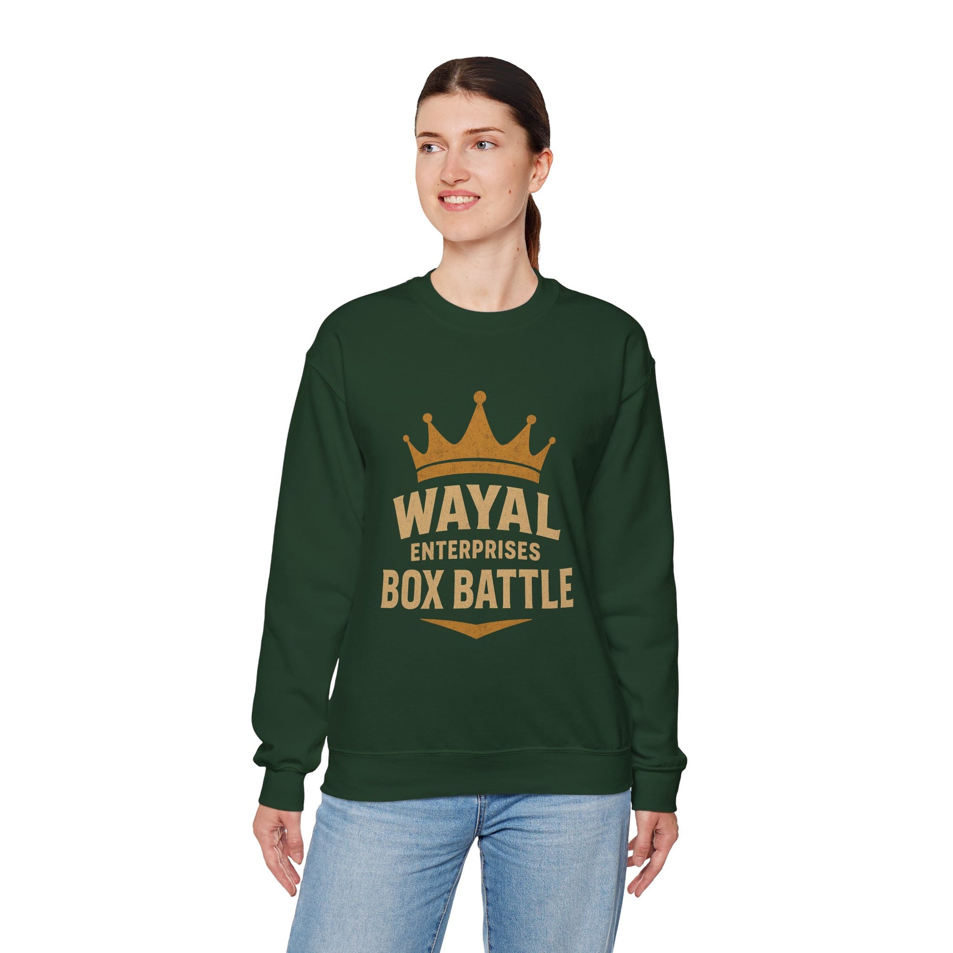 Wayal Enterprises Box Battle Crewneck Sweatshirt