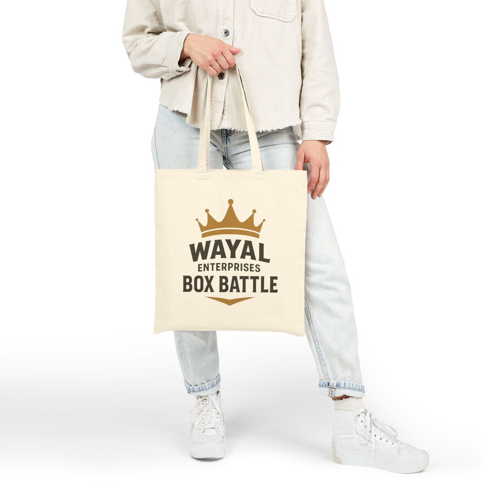 Box Battle Cotton Canvas Tote Bag