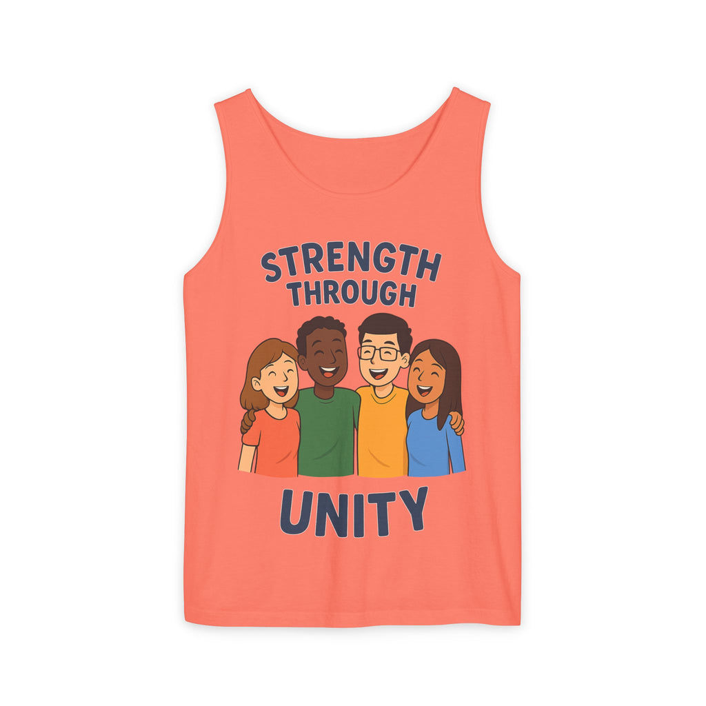 Unity Graphic Tank Top for Every Occasion, Inclusive Apparel, Strength in Unity, Casual Summer Wear, Perfect Gift for Friends - Wayal Store