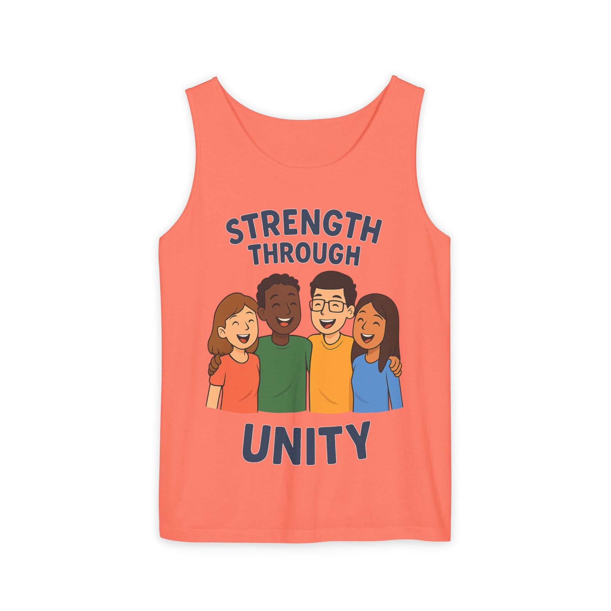 Unity Graphic Tank Top for Every Occasion, Inclusive Apparel, Strength in Unity, Casual Summer Wear, Perfect Gift for Friends - Wayal Store