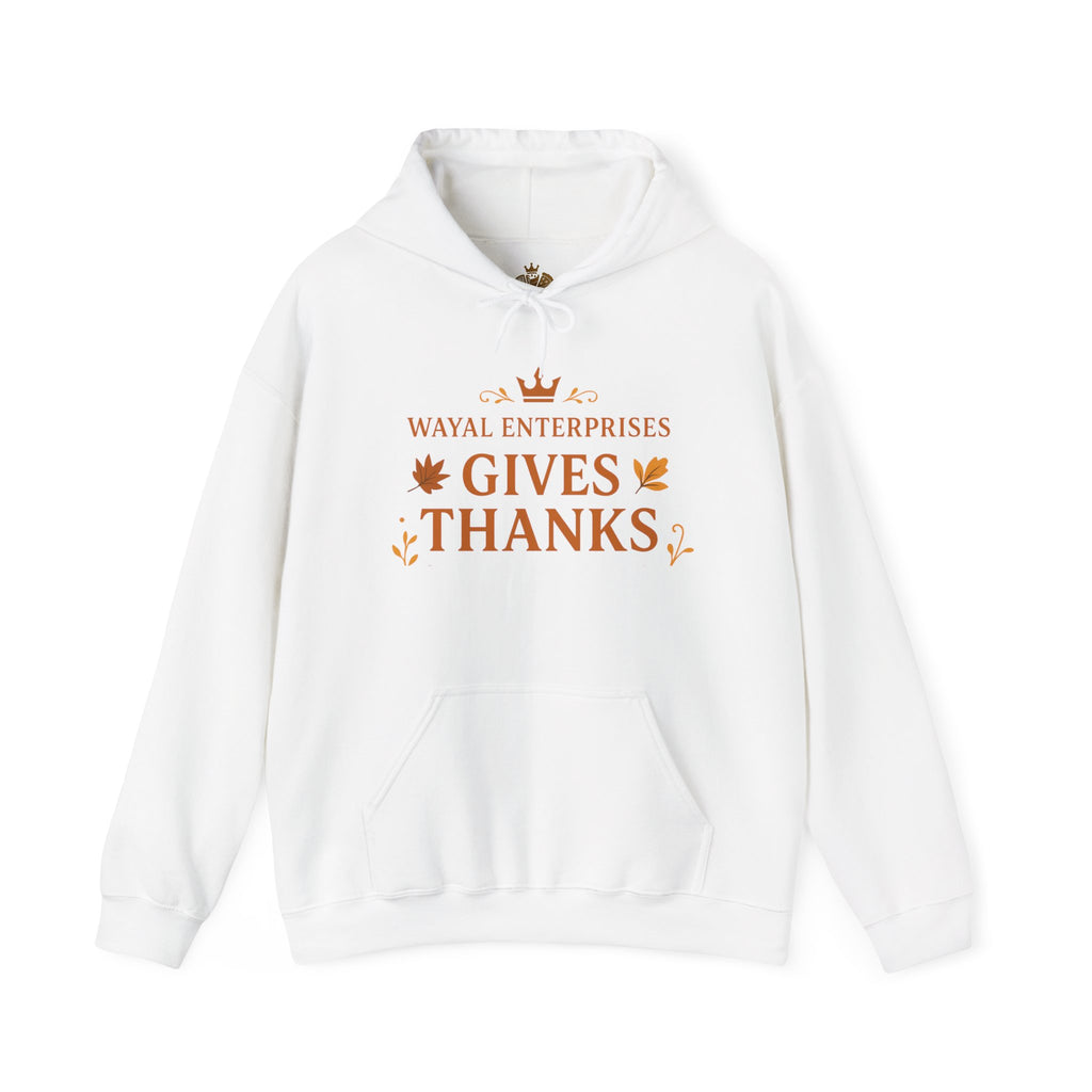 Thanksgiving Hoodie - Unisex Heavy Blend™ Sweatshirt with 'Gives Thanks' Design - Wayal Store