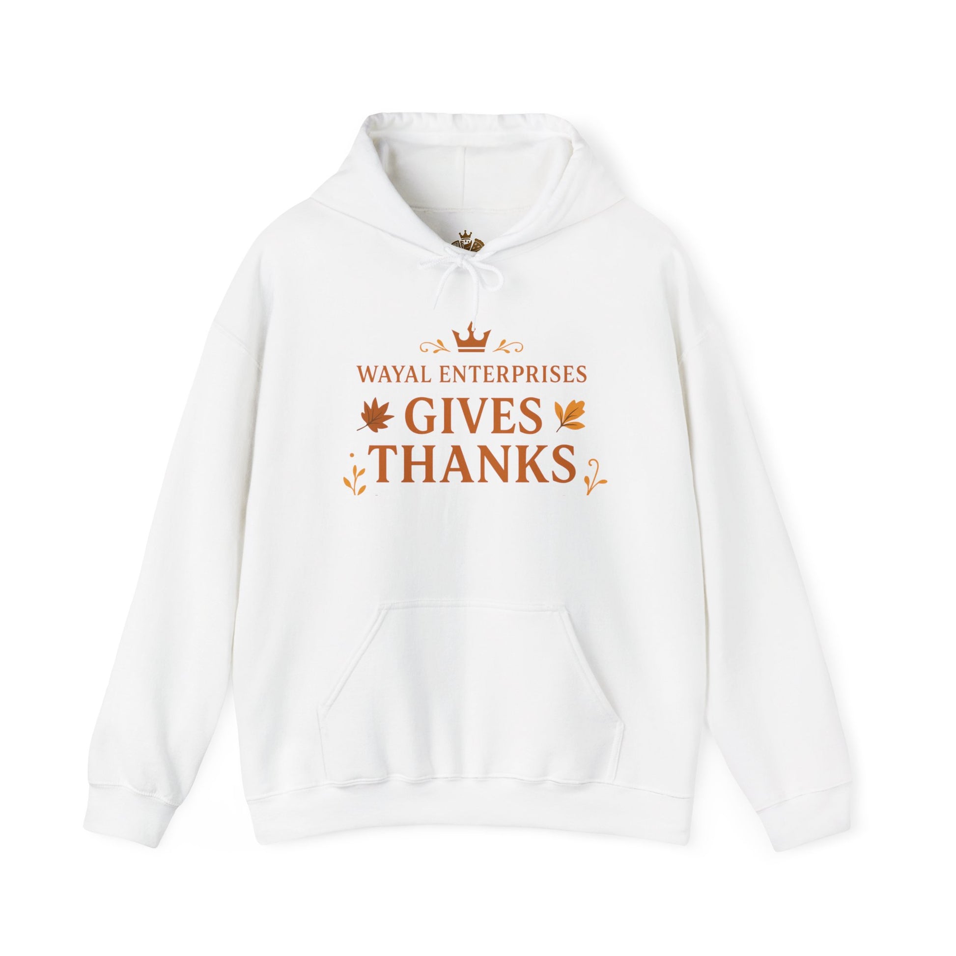 Thanksgiving Hoodie - Unisex Heavy Blend™ Sweatshirt with 'Gives Thanks' Design - Wayal Store