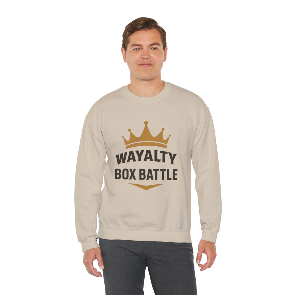 Wayalty Box Battle Crewneck Sweatshirt