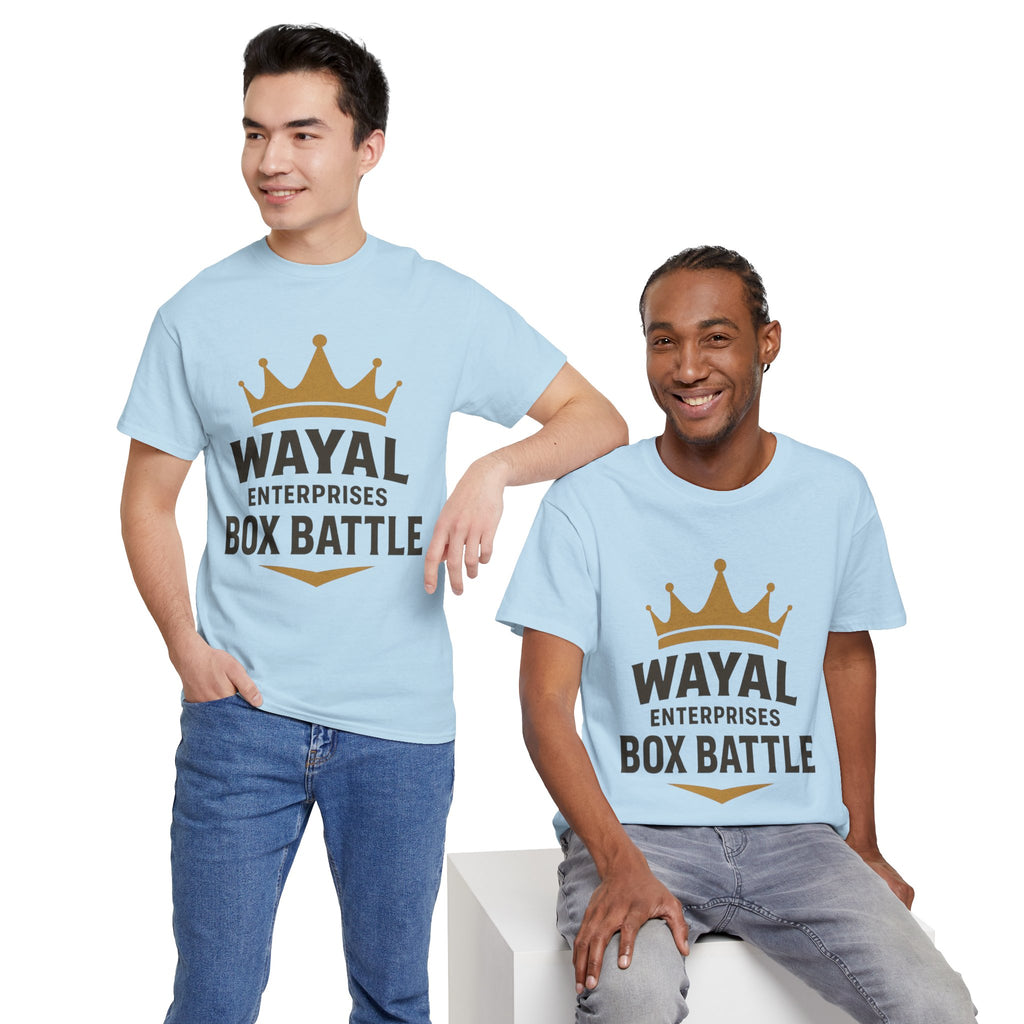 Wayal Enterprises Box Battle Unisex Heavy Cotton Tee