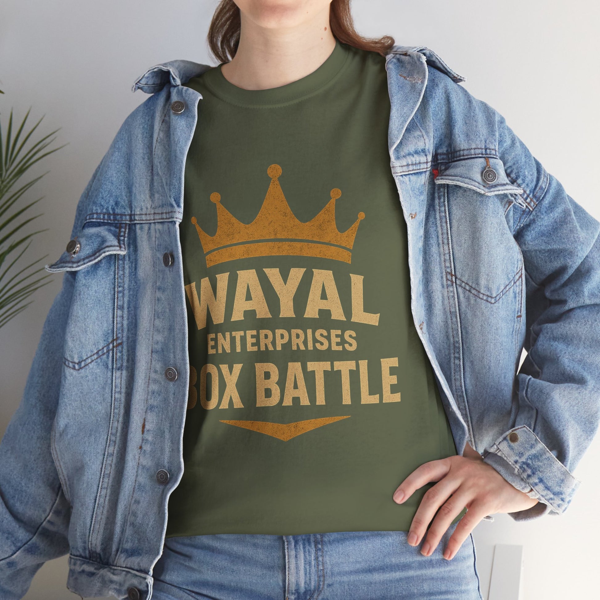 Wayal Enterprises Box Battle Unisex Heavy Cotton Tee