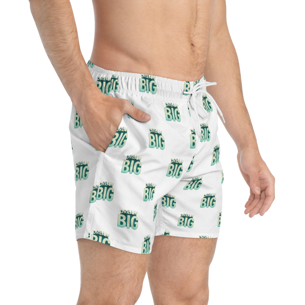 Dream Big Swim Trunks - Fun Beachwear for Summer Adventures - Wayal Store