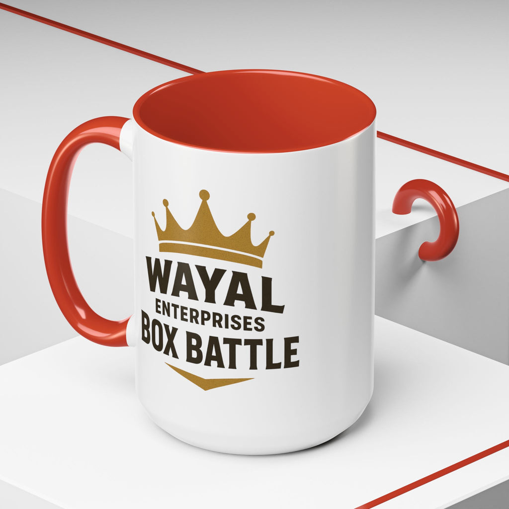 Custom Box Battle Coffee Mug - Unique Gift for Competitors