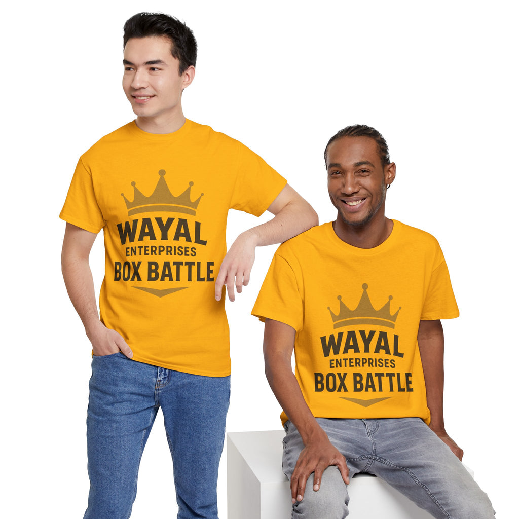 Wayal Enterprises Box Battle Unisex Heavy Cotton Tee