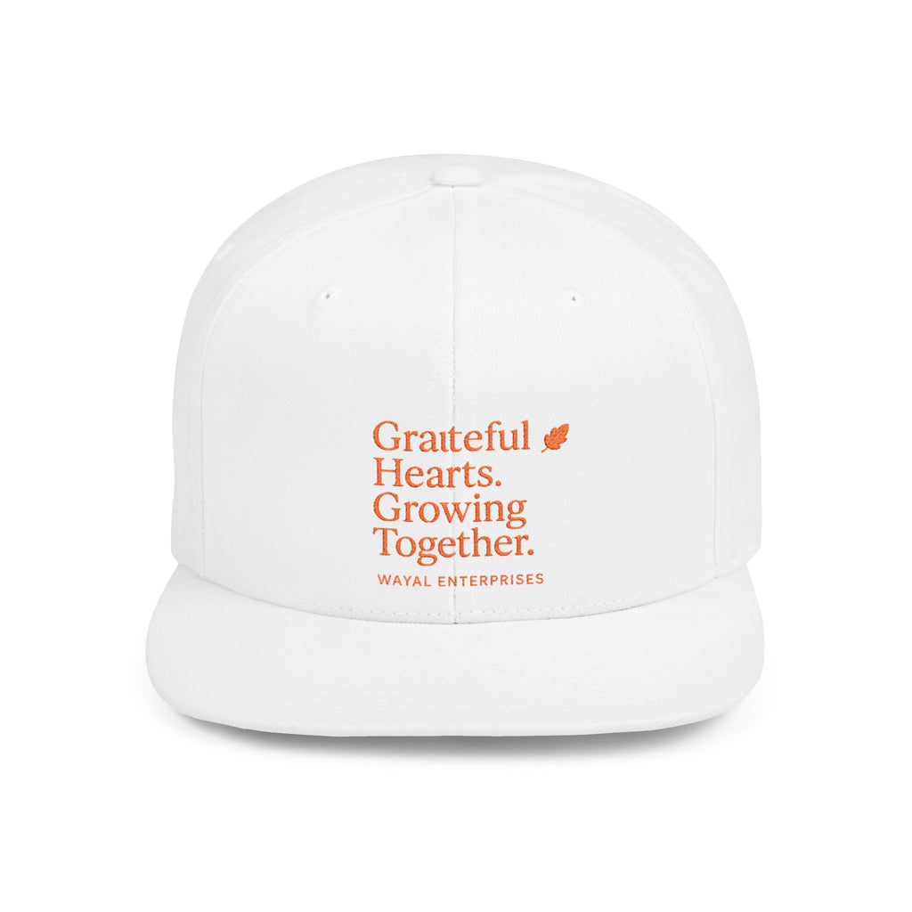 Grateful Hearts Snapback Cap - Wayal Store