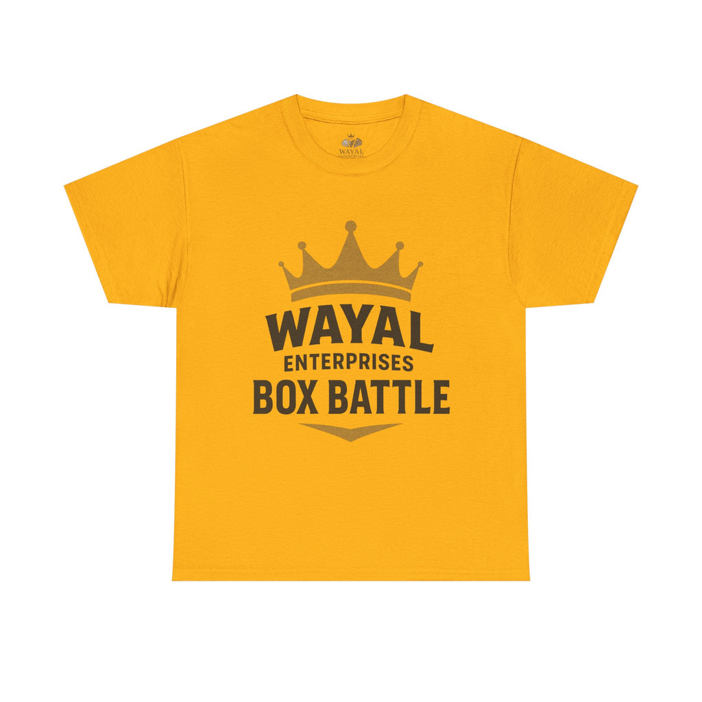 Wayal Enterprises Box Battle Unisex Heavy Cotton Tee