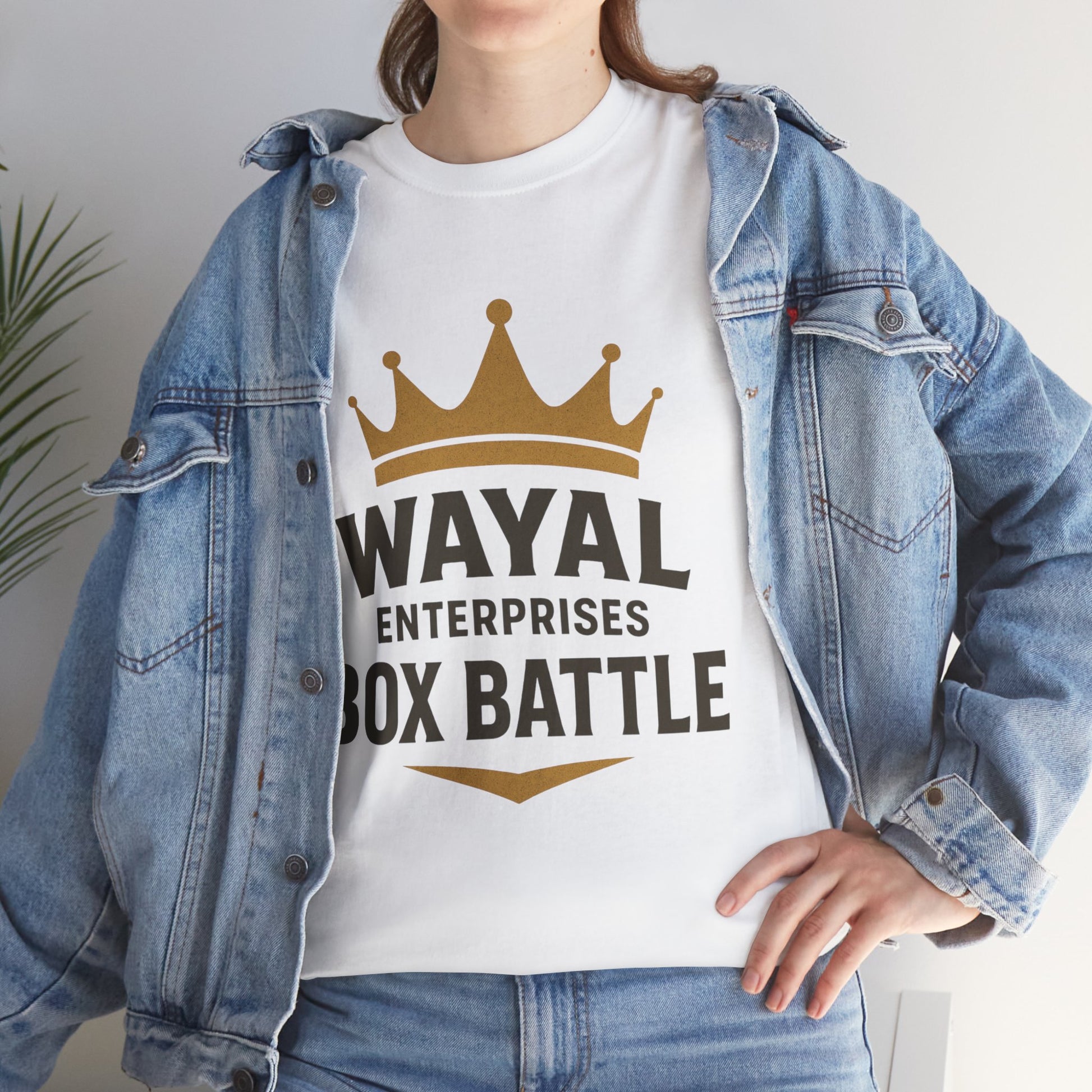Wayal Enterprises Box Battle Unisex Heavy Cotton Tee