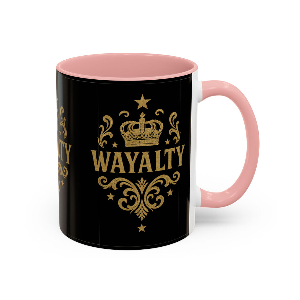 Wayalty-Themed Accent Coffee Mug - Elegant Drinkware for Confidence & Celebration | Perfect Gift for Coffee Lovers, Birthdays, [...] - Wayal Store