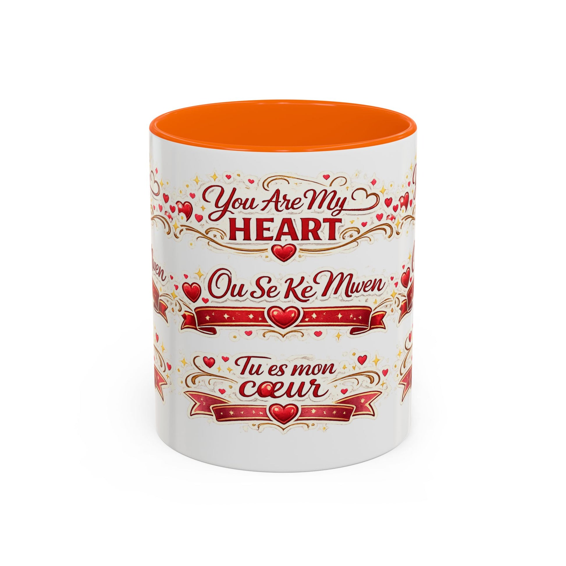 You Are My Heart Accent Coffee Mug – Multilingual Love Gift (11/15oz) - Wayal Store