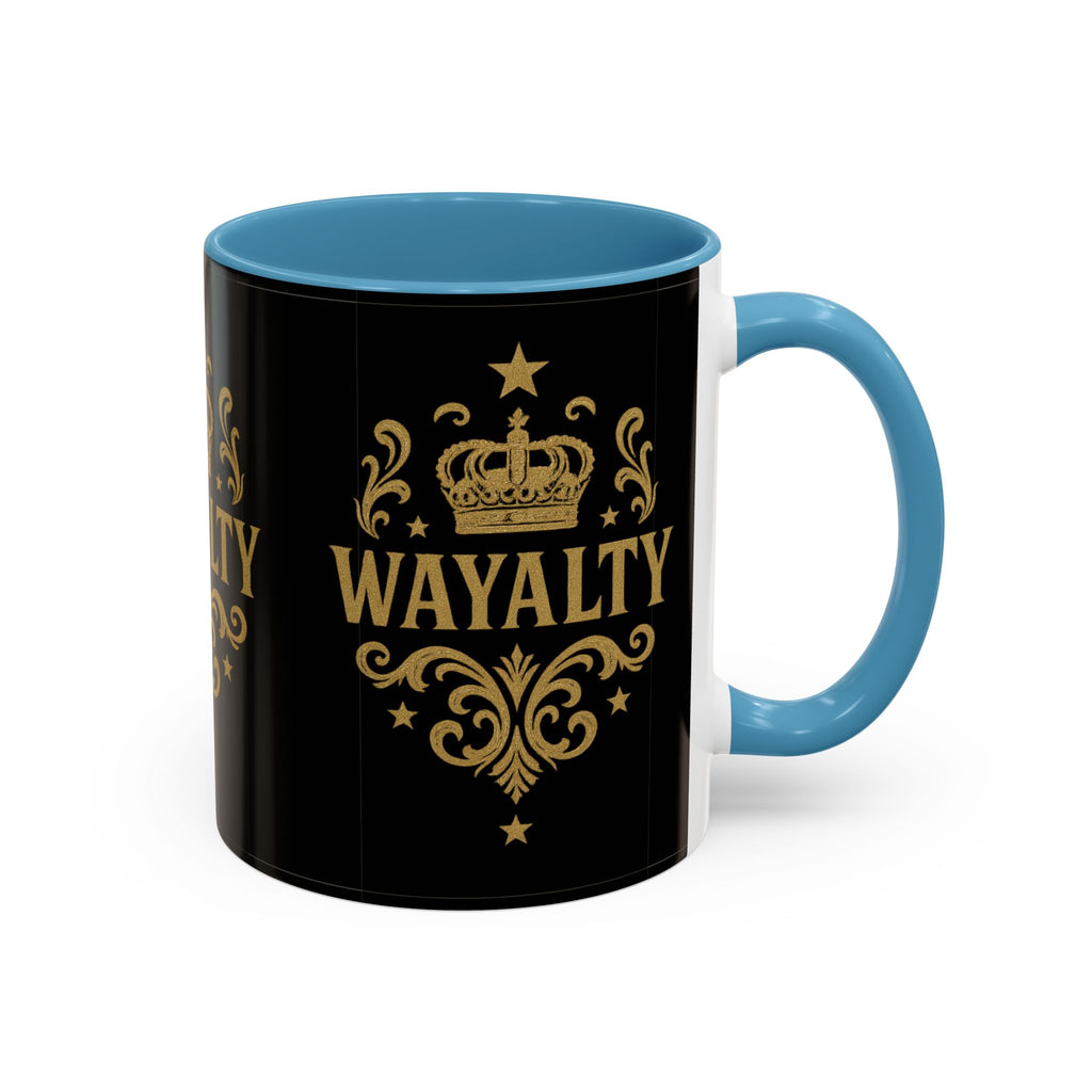 Wayalty-Themed Accent Coffee Mug - Elegant Drinkware for Confidence & Celebration | Perfect Gift for Coffee Lovers, Birthdays, [...] - Wayal Store