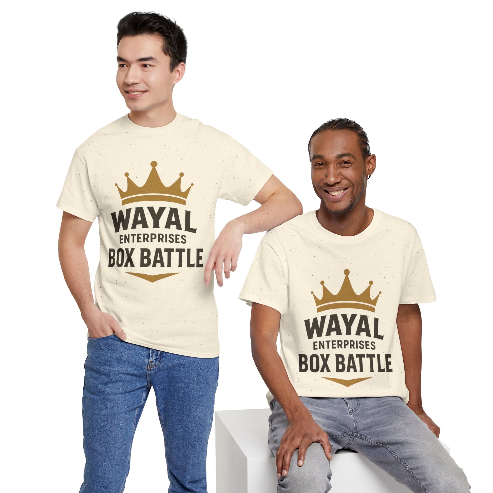 Wayal Enterprises Box Battle Unisex Heavy Cotton Tee