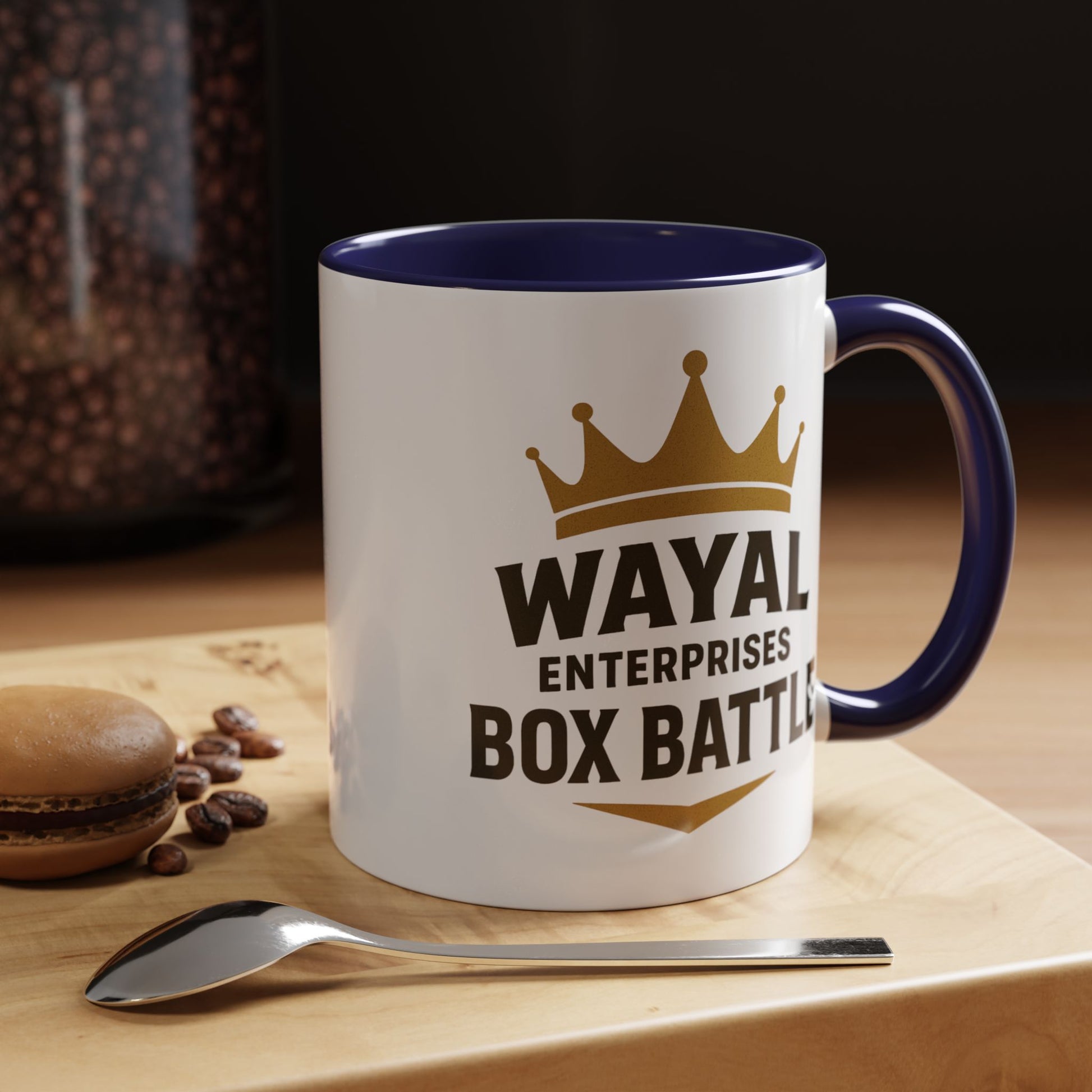 Custom Box Battle Coffee Mug - Unique Gift for Competitors