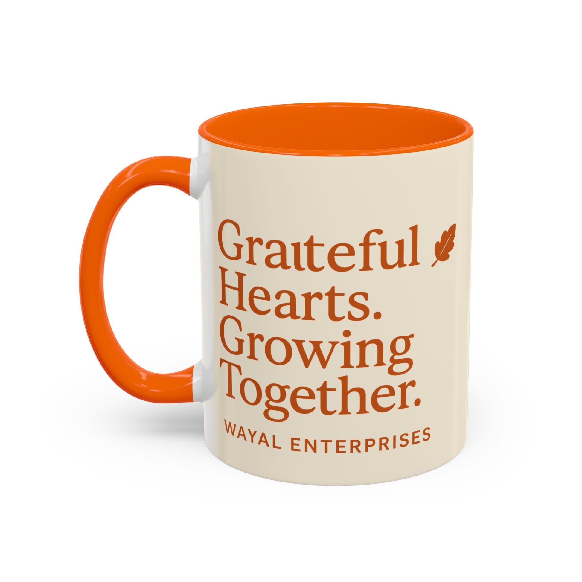 Grateful Hearts Coffee Mug - 11oz & 15oz - Perfect for Cozy Moments