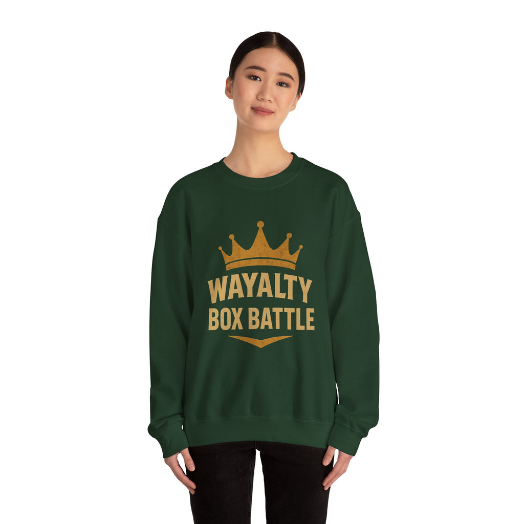 Wayalty Box Battle Crewneck Sweatshirt
