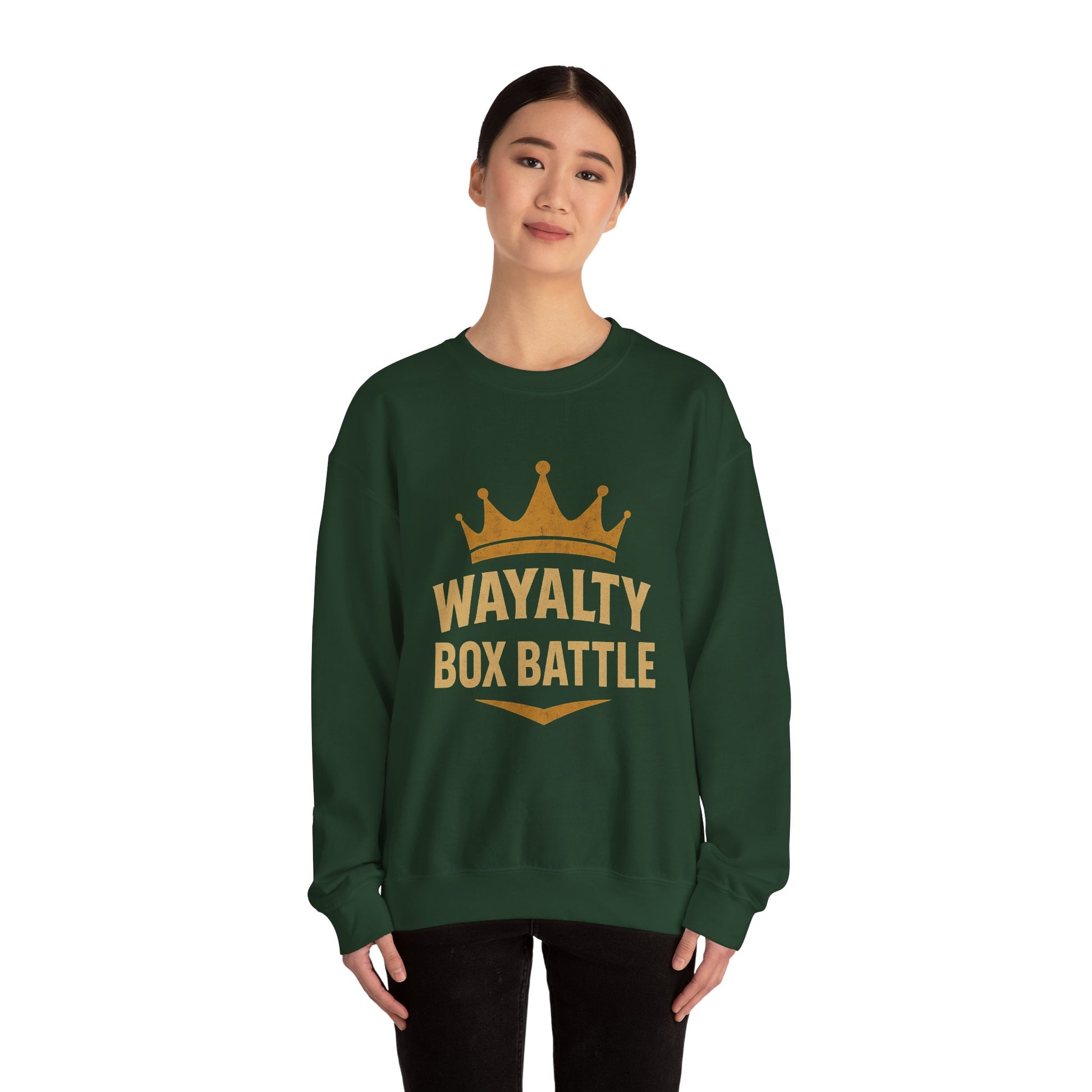 Wayalty Box Battle Crewneck Sweatshirt