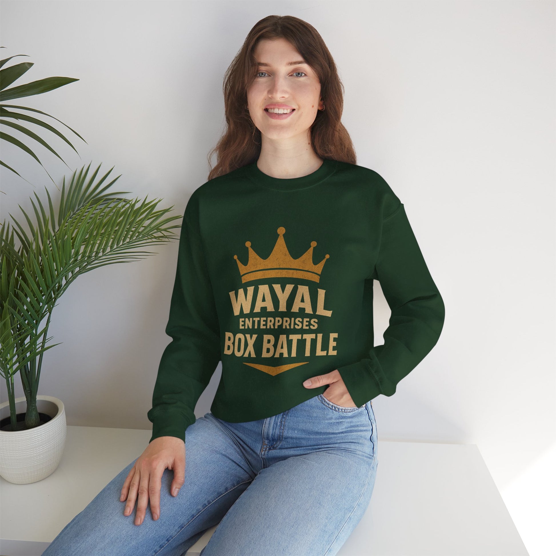 Wayal Enterprises Box Battle Crewneck Sweatshirt