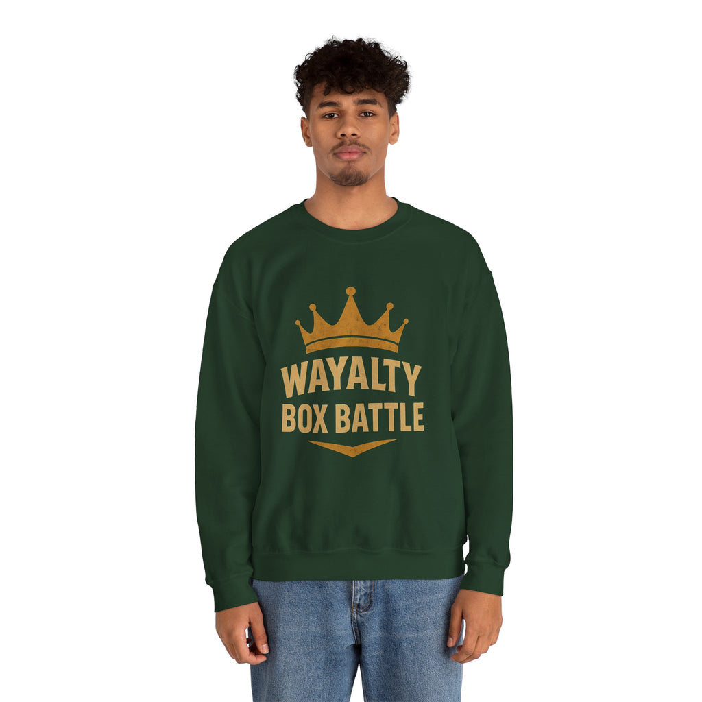 Wayalty Box Battle Crewneck Sweatshirt