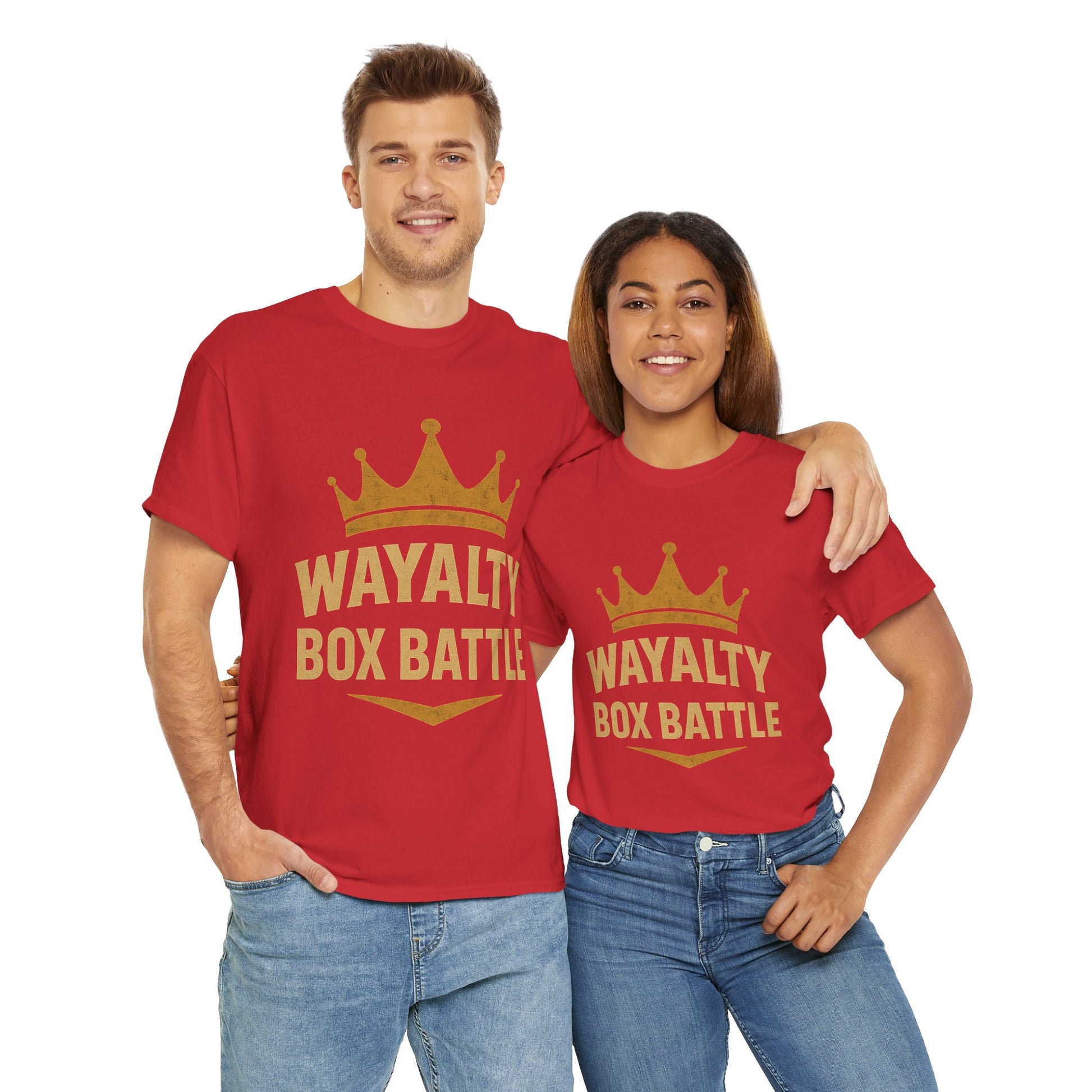 Wayalty Box Battle Unisex Heavy Cotton Tee
