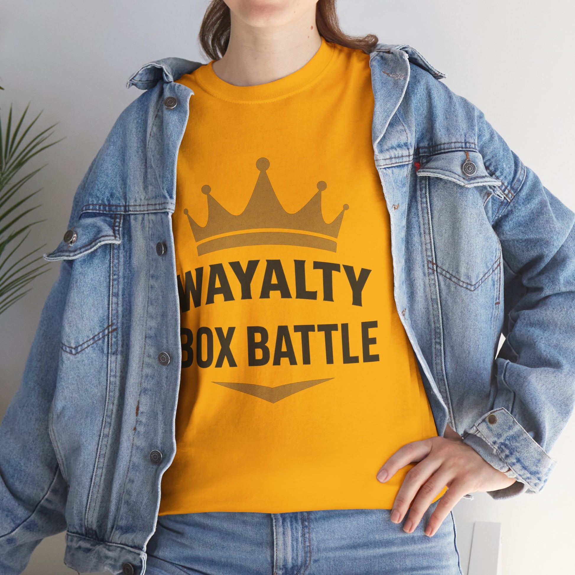 Wayalty Box Battle Unisex Heavy Cotton Tee