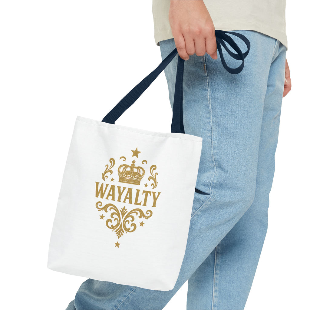 Luxurious Crown Tote Bag | Personalized Gift, Shopping Bag, Eco-Friendly Accessory, Royal Style, Fashion Statement - Wayal Store